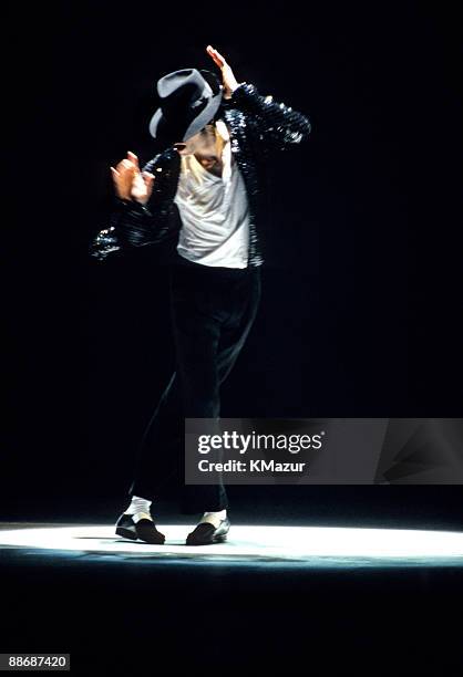 Michael Jackson performs at the 12th Annual MTV Movie Awards at Radio City Music Hall in New York City on September 7, 1995.