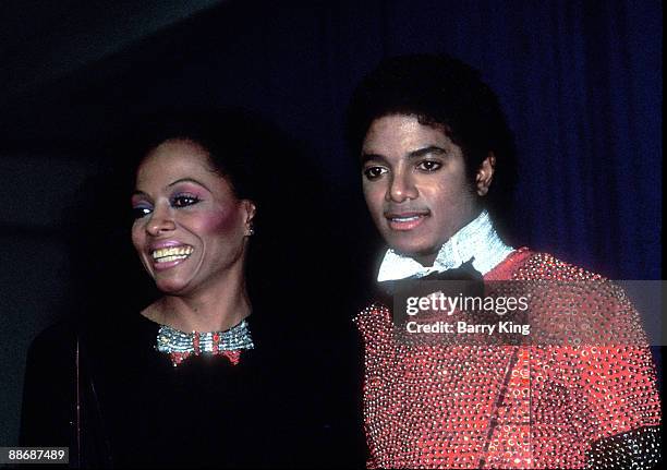 Diana Ross & Michael Jackson at the American Music Awards