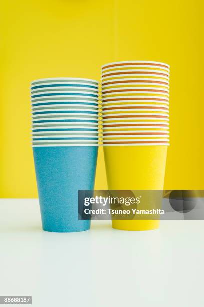 paper cup - stackable stock pictures, royalty-free photos & images