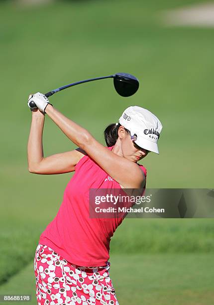 Leta Lindley of the USA during the first round of the Wegmans LPGA at Locust Hill Country Club held on June 25, 2009 in Pittsford, NY.