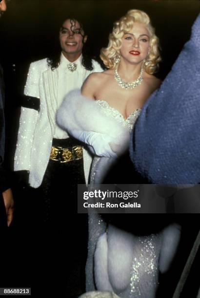 Michael Jackson and Madonna