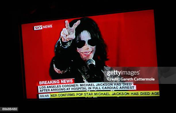 Sky News in the United Kingdom reports the news that Michael Jackson has passed away on June 26, 2009 in London, England. The iconic pop star was...