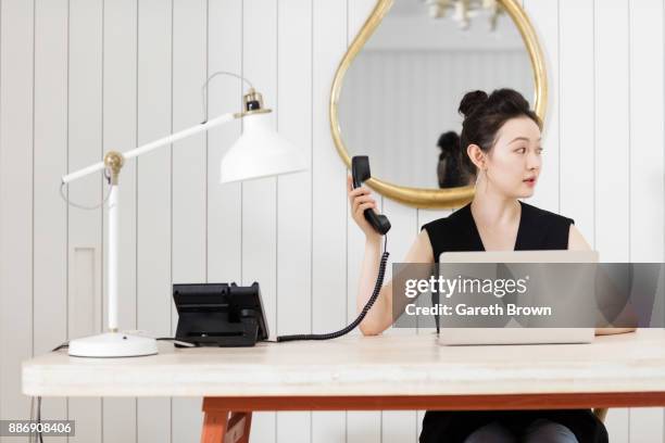 Receptionist At Work High-Res Stock Photo - Getty Images