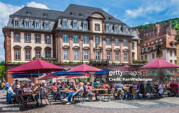 kornmarkt - heidelberg - heidelberg germany stock pictures, royalty-free photos & images