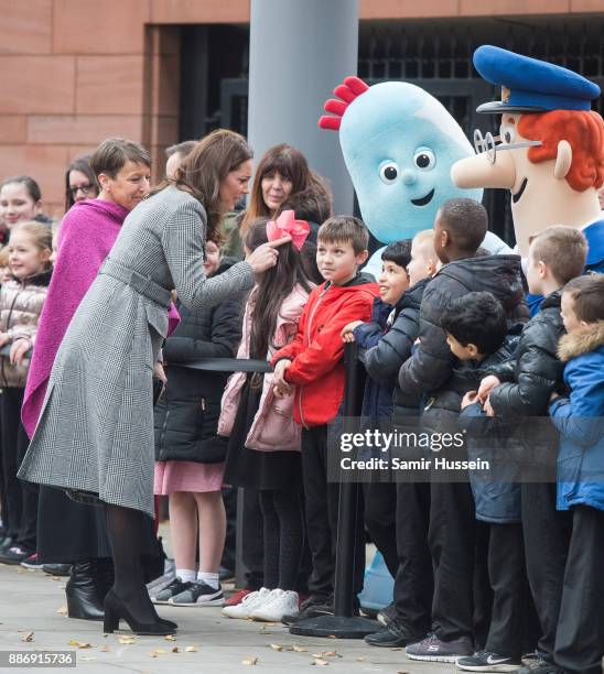 Catherine, Duchess of Cambridge attends the Children's Global Media Summit at Manchester Central Convention Complex on December 6, 2017 in...