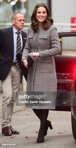 Catherine, Duchess of Cambridge attends the Children's Global Media Summit at Manchester Central Convention Complex on December 6, 2017 in...