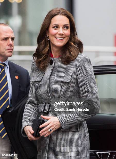 Catherine, Duchess of Cambridge attends the Children's Global Media Summit at Manchester Central Convention Complex on December 6, 2017 in...