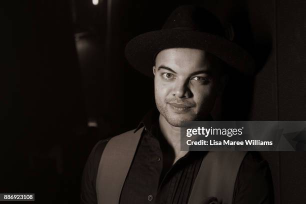 Guy Sebastian poses backstage during the 7th AACTA Awards Presented by Foxtel at The Star on December 6, 2017 in Sydney, Australia.