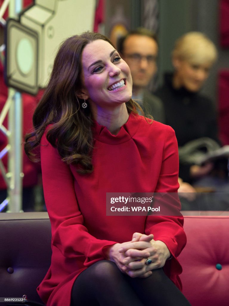 The Duke And Duchess Of Cambridge Attend 'Stepping Out' Session At Media City