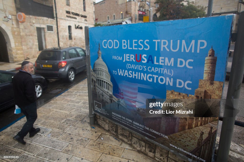 Reaction To US Embassy Announcement In Jerusalem