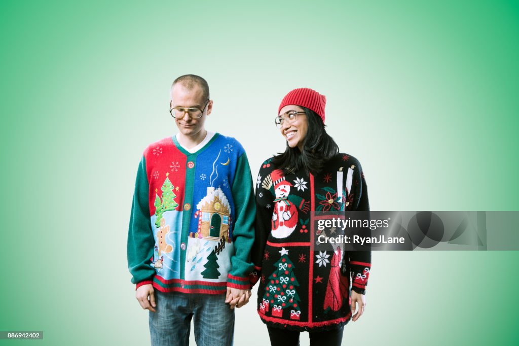 Christmas Sweater Couple