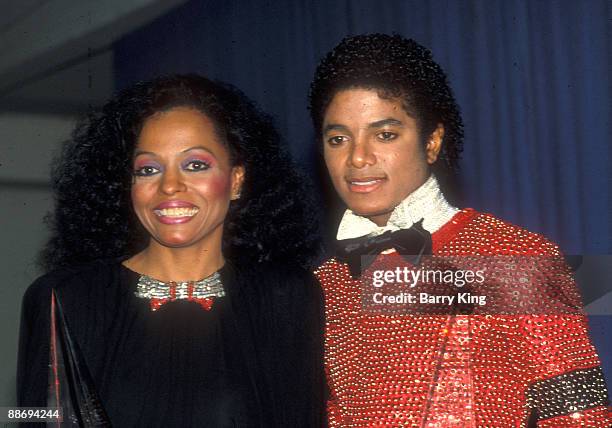 Diana Ross & Michael Jackson at the American Music Awards