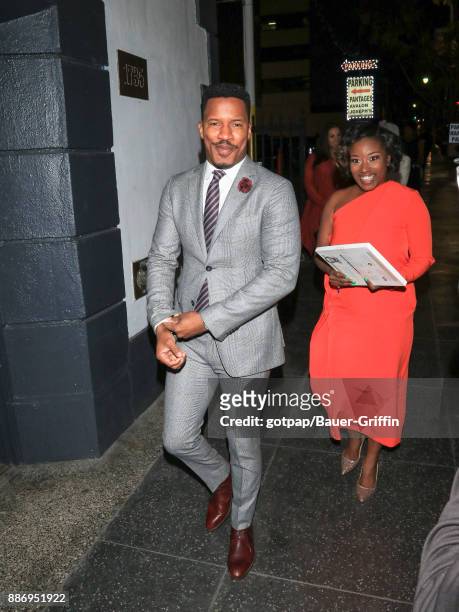 Nate Parker is seen on December 05, 2017 in Los Angeles, California.