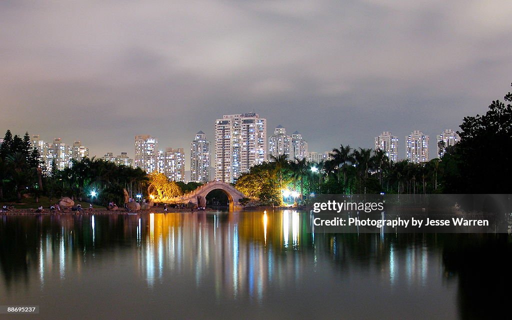 Lake in Litchi Park