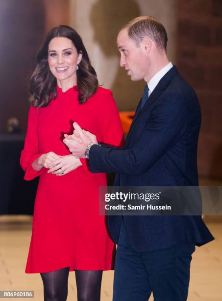 Catherine, Duchess of Cambridge and Prince William, Duke of Cambridge attend the Children's Global Media Summit at Manchester Central Convention...