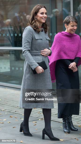 Catherine, Duchess of Cambridge attends the Children's Global Media Summit at Manchester Central Convention Complex on December 6, 2017 in...