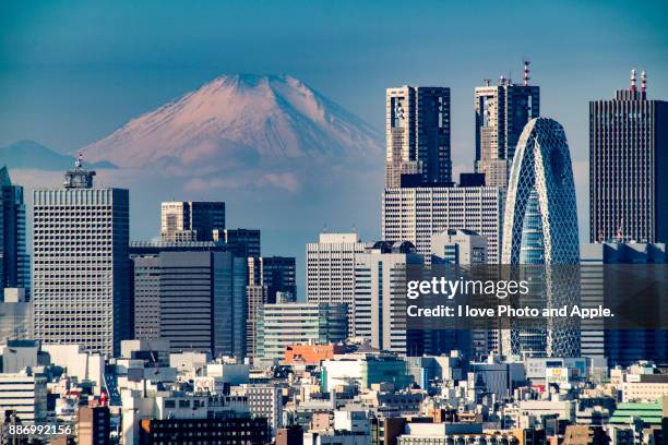 tokyo city view - tokyo metropolitan government building stock pictures, royalty-free photos & images