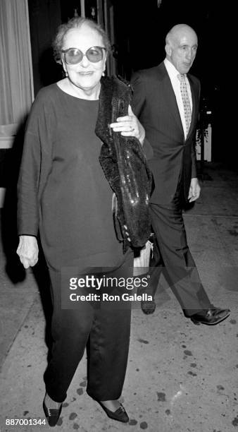 Slim Keith attends Slim Keith Birthday Party on September 30, 1987 at Mortimer's Restaurant in New York City.