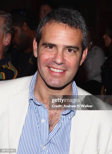 Andy Cohen attends Bravo's "The Fashion Show" Finale at Cipriani, Wall Street on June 26, 2009 in New York City.