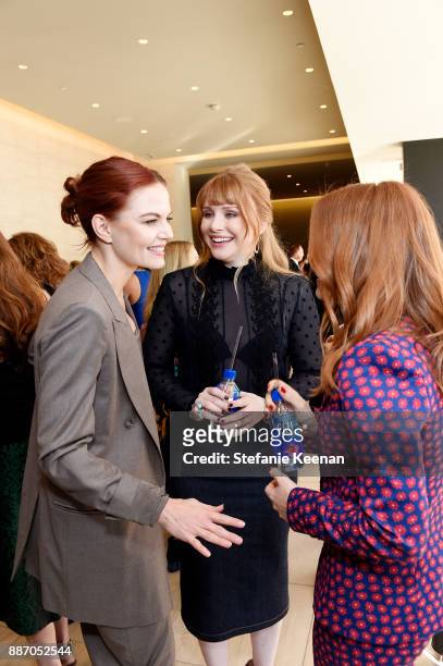 Jennifer Morrison, Bryce Dallas Howard and Isla Fisher at The Hollywood Reporter's 26th Annual Women In Entertainment Breakfast presented in...