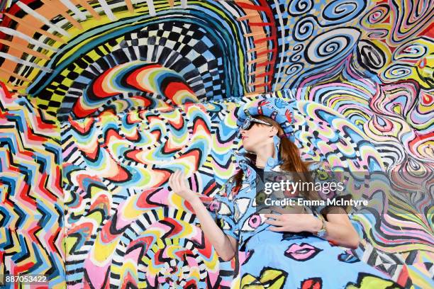 Alexa Meade attends Refinery29's '29Rooms Los Angeles: Turn It Into Art' on December 6, 2017 in Los Angeles, California.