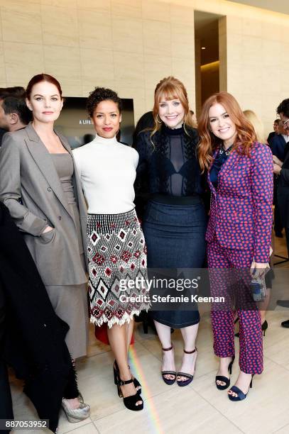 Jennifer Morrison, Gugu Mbatha-Raw, Bryce Dallas Howard and Isla Fisher at The Hollywood Reporter's 26th Annual Women In Entertainment Breakfast...