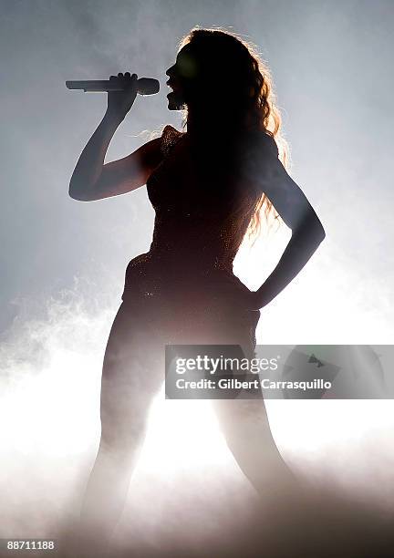 Singer Beyonce performs at the Wachovia Center on June 26, 2009 in Philadelphia, Pennsylvania.