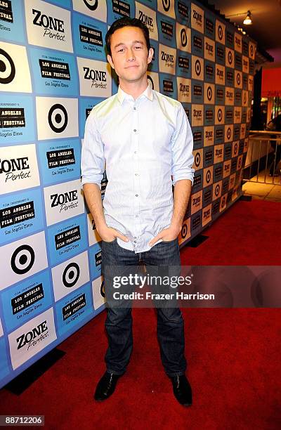 Actor Joseph Gordon-Levitt attends the 2009 Los Angeles Film Festival's screening of " Days of Summer" at the Majestic Crest Theatre on June 26, 2009...