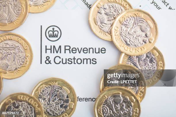 uk finanzamt steuerformular - hmrc stock-fotos und bilder