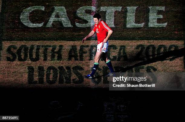 Stephen Jones of the British and Irish Lions during the Second Test match between South Africa and the British and Irish Lions at Loftus Versfeld on...