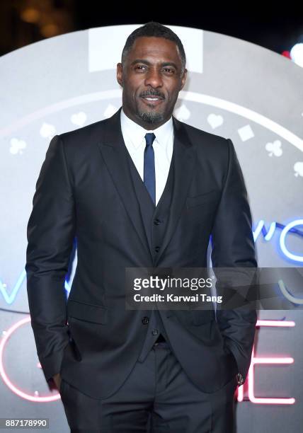 Idris Elba attends the 'Molly's Game' UK premiere at Vue West End on December 6, 2017 in London, England.