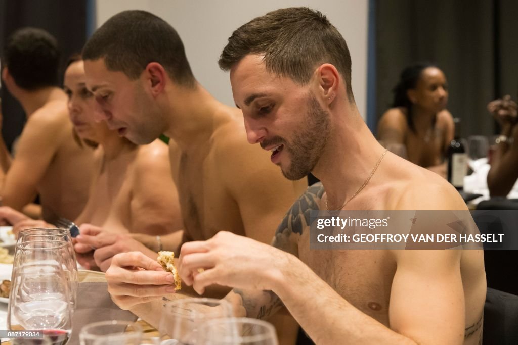 FRANCE-LIFESTYLE-RESTAURANT-NUDISM-NATURISM