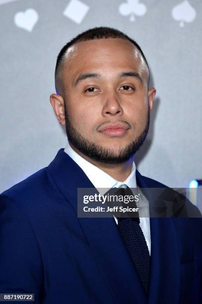 Jax Jones attends the 'Molly's Game' UK premiere held at Vue West End on December 6, 2017 in London, England.