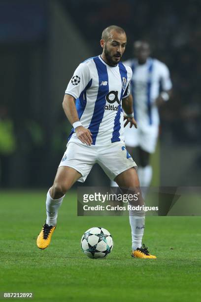 Porto's midfielder Andre Andre from Portugal during the match between FC Porto v AS Monaco or the UEFA Champions League match at Estadio do Dragao on...