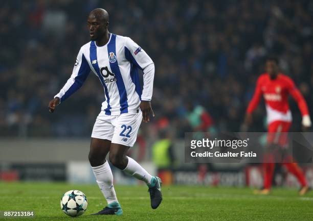 Porto midfielder Danilo Pereira from Portugal in action during the UEFA Champions League match between FC Porto and AS Monaco at Estadio do Dragao on...