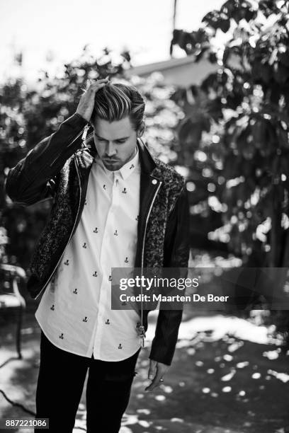 Actor Chord Overstreet is photographed for Imagista Magazine on October 31, 2017 in Los Angeles, California.