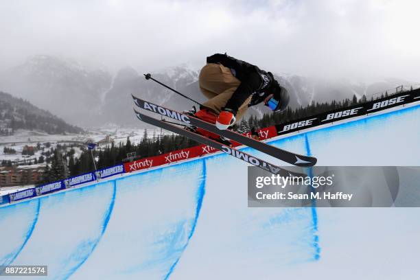 Ayana Onozuka of Japan competes in a qualifying round of the FIS Freeski World Cup 2018 Ladies' Ski Halfpipe during the Toyota U.S. Grand Prix on...