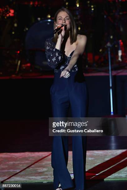 LeAnn Rimes kicks off "Today Is Christmas" tour 2017 at Parker Playhouse on December 2, 2017 in Fort Lauderdale, Florida.
