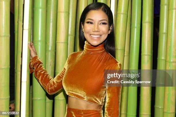 Jhene Aiko attends her TRIP exhibit powered by Samsung at Faena Beach Dome on December 5, 2017 in Miami Beach, Florida.