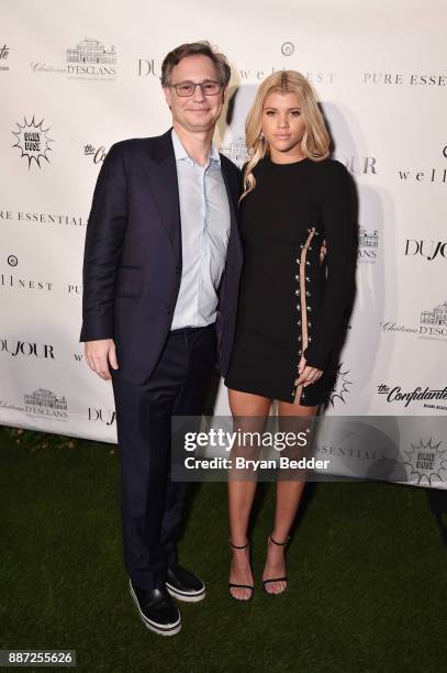 Jason Binn and Sofia Richie attend DuJour's Jason Binn And WellNEST Celebrate Miami Beach's Art Basel Kick-Off at The Confidante on December 6, 2017...