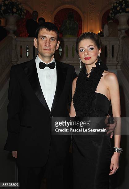 Vladimir Martshenko and wife Karina attend the Montblanc White Nights Festival Mariinsky Ball at Catherine Palace on June 27, 2009 in St. Petersburg,...