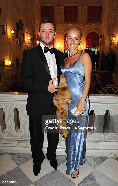 Guests attend the Montblanc White Nights Festival Mariinsky Ball at Catherine Palace on June 27, 2009 in St. Petersburg, Russia.