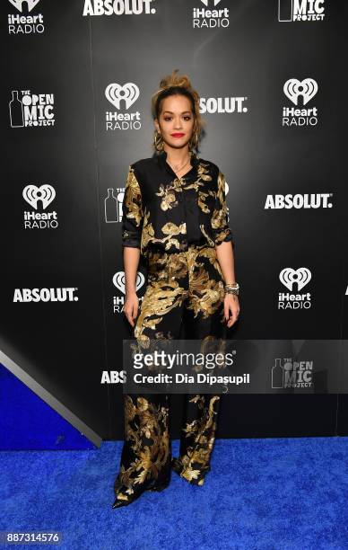 Rita Ora and Absolut Open Mic Project inspire acceptance through music at exclusive performance during 2017 iHeartRadio Jingle Ball Tour at...