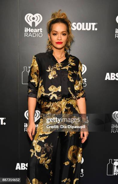 Rita Ora and Absolut Open Mic Project inspire acceptance through music at exclusive performance during 2017 iHeartRadio Jingle Ball Tour at...