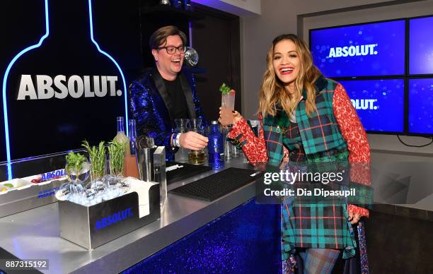 Rita Ora and Absolut Open Mic Project inspire acceptance through music at exclusive performance during 2017 iHeartRadio Jingle Ball Tour at...