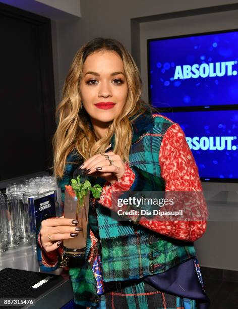 Rita Ora and Absolut Open Mic Project inspire acceptance through music at exclusive performance during 2017 iHeartRadio Jingle Ball Tour at...