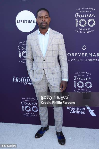 Sterling K. Brown attends the Hollywood Reporter/Lifetime WIE Breakfast at Milk Studios on December 6, 2017 in Hollywood, California.