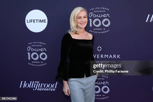 Connie Nielsen attends the Hollywood Reporter/Lifetime WIE Breakfast at Milk Studios on December 6, 2017 in Hollywood, California.