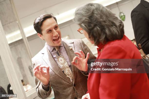 Benjamin Macklowe during the Macklowe Gallery Hosts 2018 Winter Antiques Show Kickoff Event at 445 Park Avenue on December 6, 2017 in New York City.