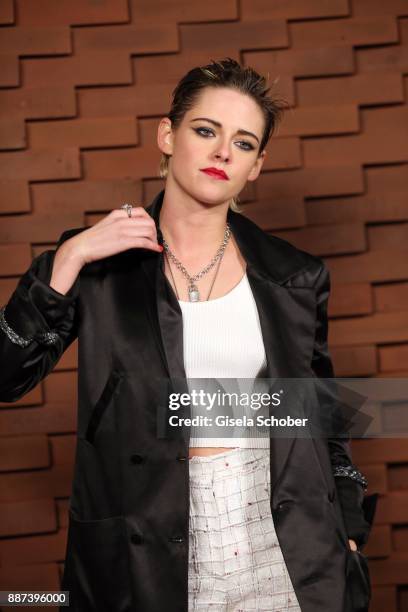 Kristen Stewart during the Chanel "Trombinoscope" Collection des Metiers d'Art 2017/18 photo call at Elbphilharmonie on December 6, 2017 in Hamburg,...